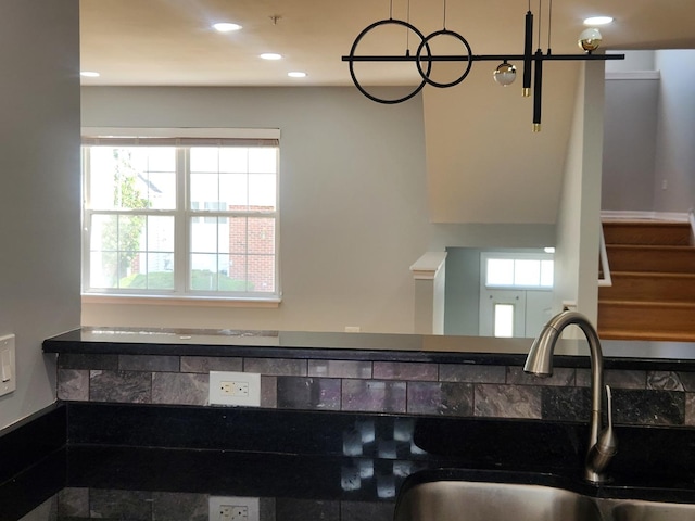 746 River Mill Parkway, Wheeling, IL 60090 - kitchen with a sink and recessed lighting