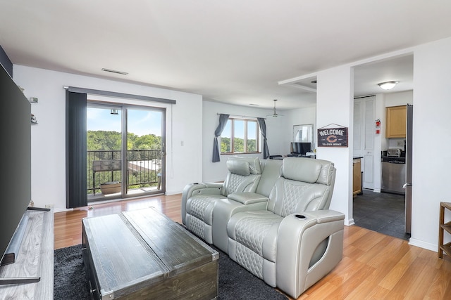 7904 W N Ave Unit 605E, Elmwood Park, IL 60707 - living area with light wood-style flooring