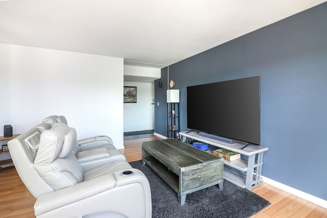 7904 W N Ave Unit 605E, Elmwood Park, IL 60707 - living area with wood finished floors and baseboards