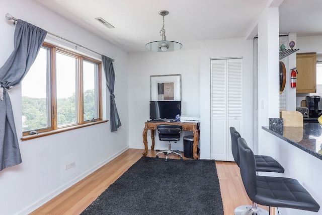 7904 W N Ave Unit 605E, Elmwood Park, IL 60707 - office space featuring light wood-style flooring and baseboards