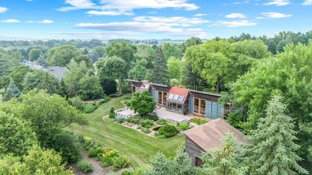 41W955 Northway Dr, Elburn, IL 60119 - view of subject property featuring a heavily wooded area