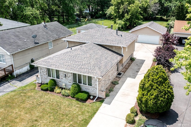 14224 Karlov Ave, Crestwood, IL 60418 - aerial view of property and surrounding area