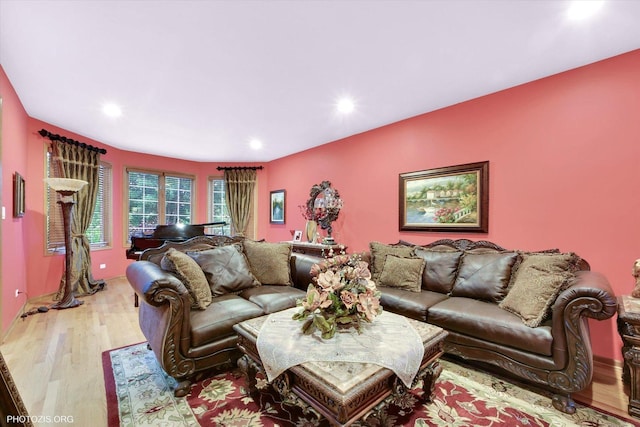 22450 Autumn Dr, Frankfort, IL 60423 - living room featuring wood finished floors and recessed lighting