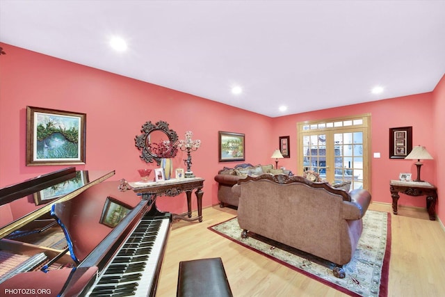 22450 Autumn Dr, Frankfort, IL 60423 - living room featuring wood finished floors and recessed lighting