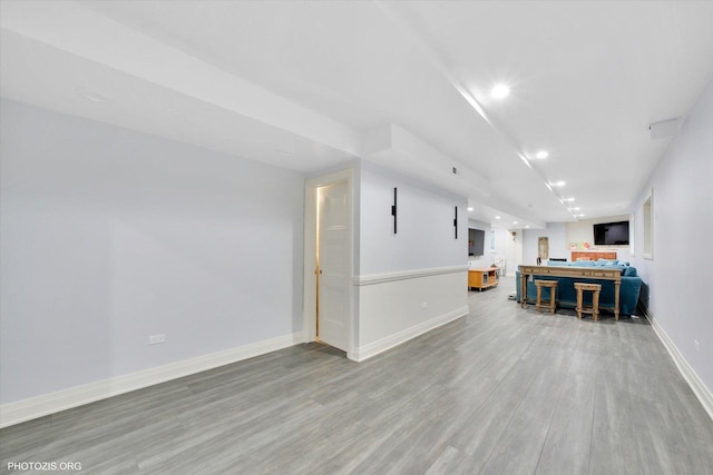 22450 Autumn Dr, Frankfort, IL 60423 - living area with wood finished floors and recessed lighting