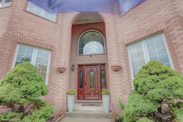 22450 Autumn Dr, Frankfort, IL 60423 - property entrance featuring brick siding