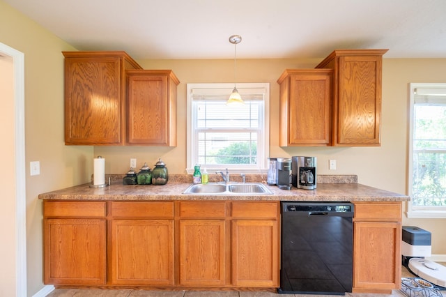 1715 W River St Unit 1715, Dixon, IL 61021 - kitchen with dishwasher, pendant lighting, and light countertops