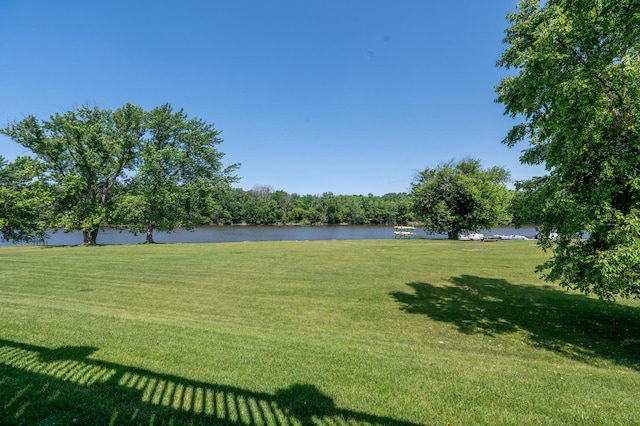 1715 W River St Unit 1715, Dixon, IL 61021 - view of grassy yard with a water view