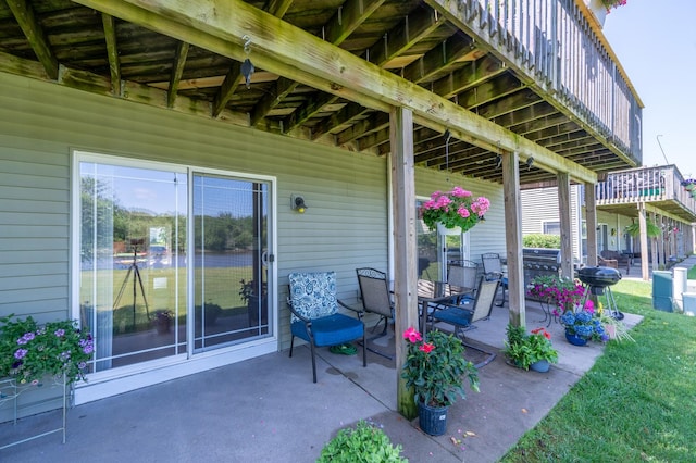 1715 W River St Unit 1715, Dixon, IL 61021 - view of patio / terrace with area for grilling
