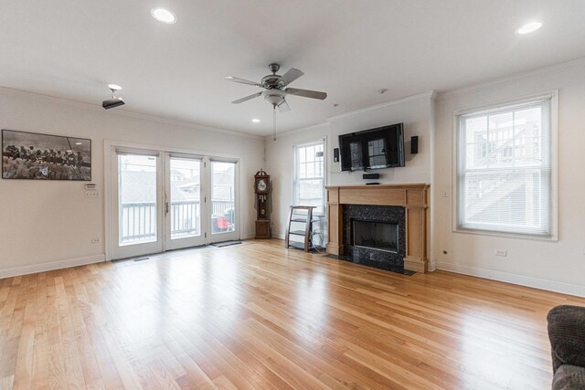 3723 N Nordica Ave, Chicago, IL 60634 - staircase with a towering ceiling, a skylight, and recessed lighting