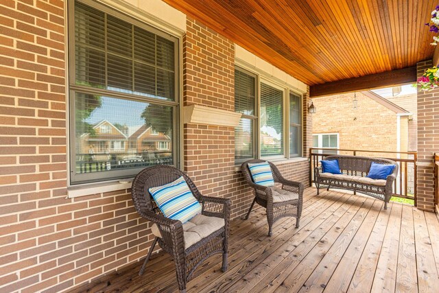 3723 N Nordica Ave, Chicago, IL 60634 - view of wooden deck