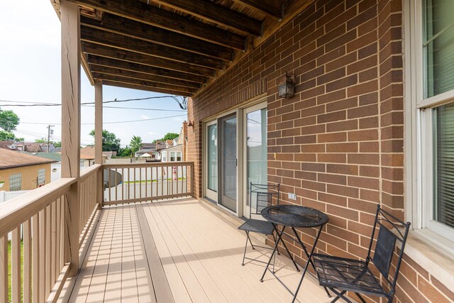 3723 N Nordica Ave, Chicago, IL 60634 - view of deck