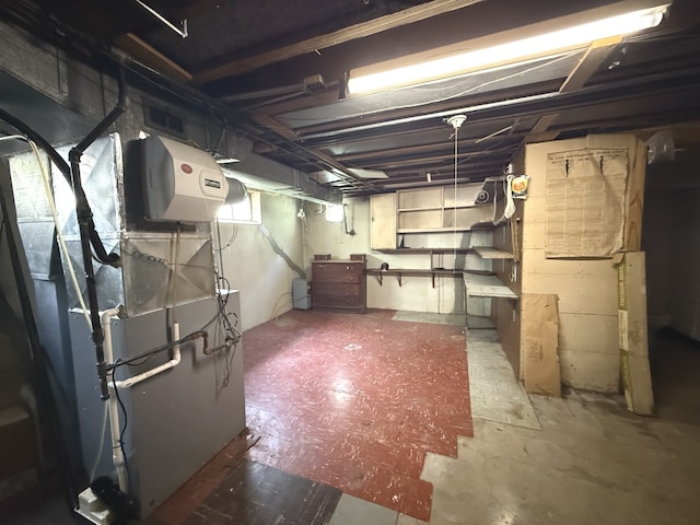 419 S Chase Ave, Lombard, IL 60148 - unfinished below grade area with heating unit