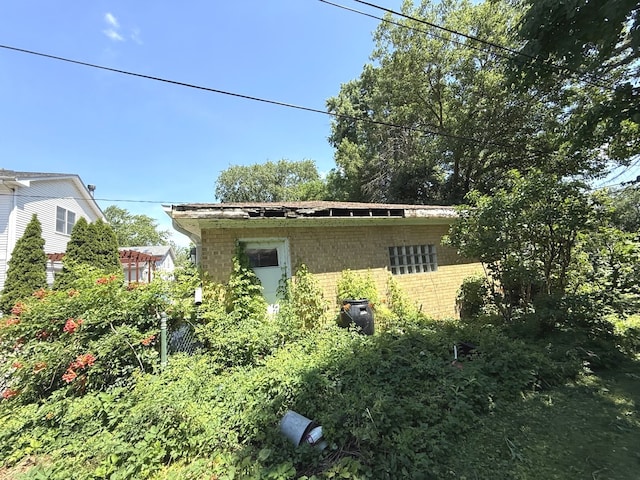 419 S Chase Ave, Lombard, IL 60148 - view of home's exterior featuring brick siding