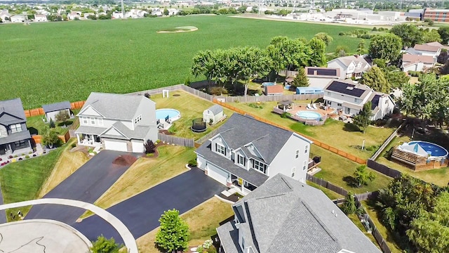 26550 W Old Stage Ln, Channahon, IL 60410 - aerial perspective of suburban area