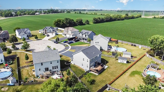 26550 W Old Stage Ln, Channahon, IL 60410 - aerial view of sparsely populated area with nearby suburban area