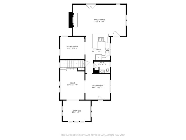 261 N Evergreen Ave, Elmhurst, IL 60126 - view of floor plan / room layout