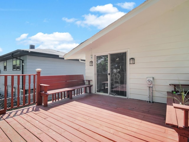 18 E 155th Pl, South Holland, IL 60473 - view of deck