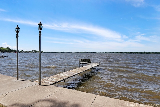 36 S Pistakee Lake Rd, Fox Lake, IL 60020 - dock area with a water view