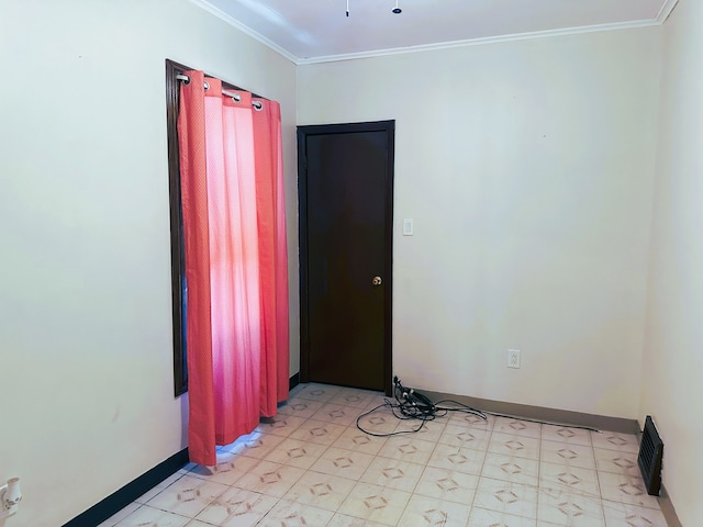 5608 S Spaulding Ave, Chicago, IL 60629 - spare room with crown molding and light floors