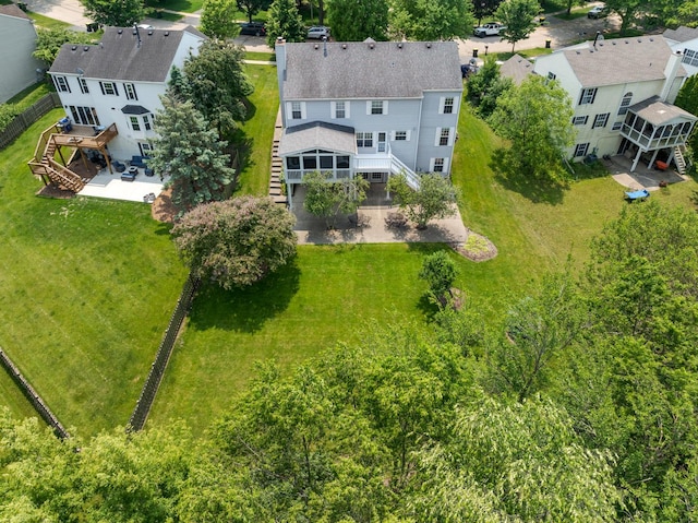 514 Abbeywood Dr, Cary, IL 60013 - aerial view of property and surrounding area