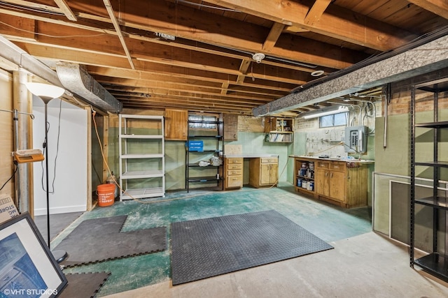 1627 Downing Ave, Westchester, IL 60154 - below grade area featuring electric panel