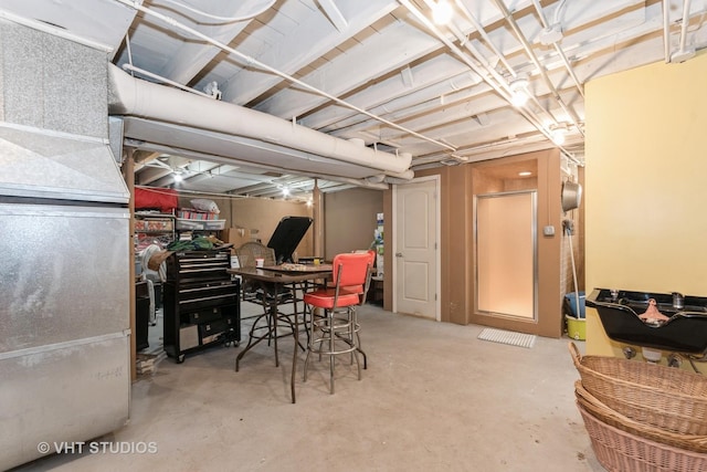 1429 N May St, Joliet, IL 60435 - view of unfinished below grade area