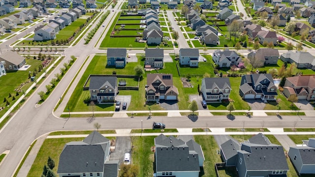 153 N Bend Way, Elgin, IL 60124 - aerial perspective of suburban area