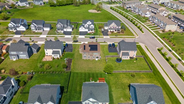 153 N Bend Way, Elgin, IL 60124 - aerial view of property and surrounding area with nearby suburban area