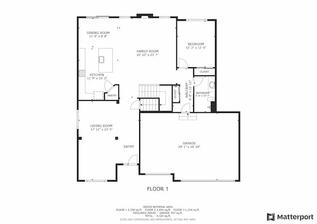 153 N Bend Way, Elgin, IL 60124 - view of property floor plan
