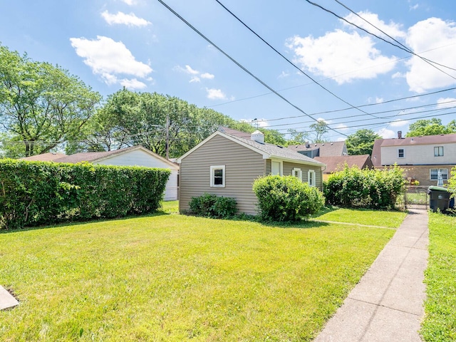 2408 Nathaniel Pl, Evanston, IL 60202 - view of yard