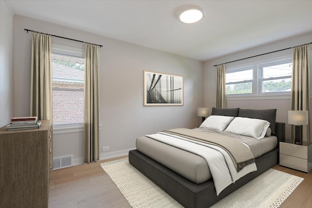 7418 Kildare Ave, Skokie, IL 60076 - bedroom featuring light wood finished floors and baseboards