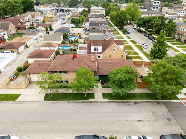 3257 N Nottingham Ave, Chicago, IL 60634 - aerial view of residential area