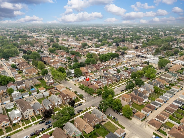 3257 N Nottingham Ave, Chicago, IL 60634 - aerial view of property and surrounding area featuring nearby suburban area