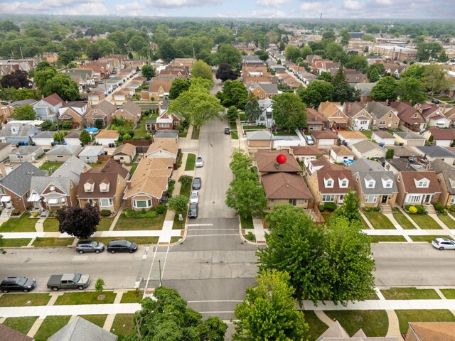 3257 N Nottingham Ave, Chicago, IL 60634 - aerial view of property and surrounding area featuring nearby suburban area