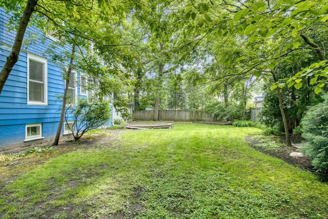 1123 Linden Ave, Wilmette, IL 60091 - view of fenced backyard