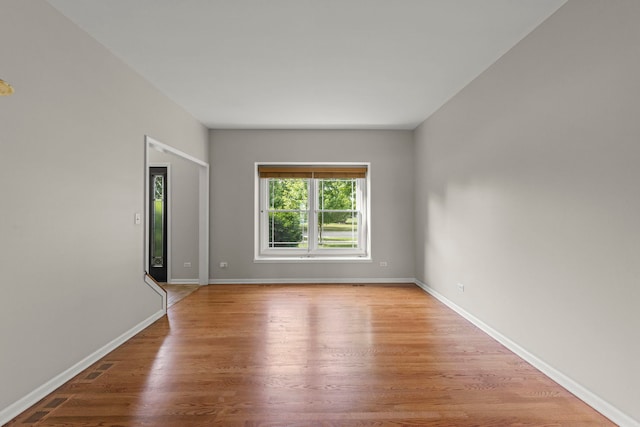 24006 Skyler Ln, Plainfield, IL 60586 - spare room featuring wood finished floors and baseboards