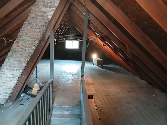 4936 S Karlov Ave, Chicago, IL 60632 - view of unfinished attic