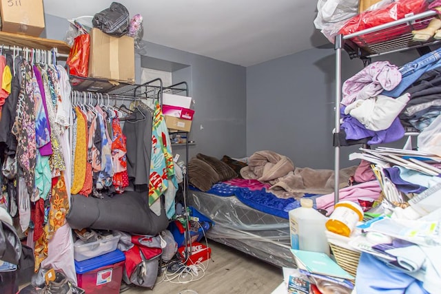 3810 W Ohio St, Chicago, IL 60624 - walk in closet with wood finished floors