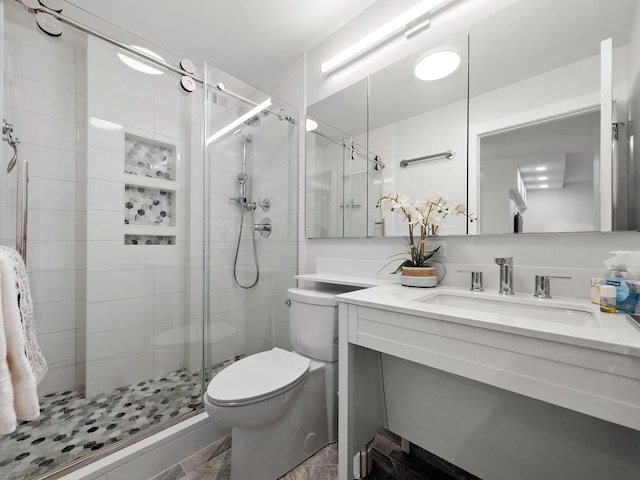 88 W Schiller St Unit 904, Chicago, IL 60610 - full bathroom featuring vanity and a shower stall