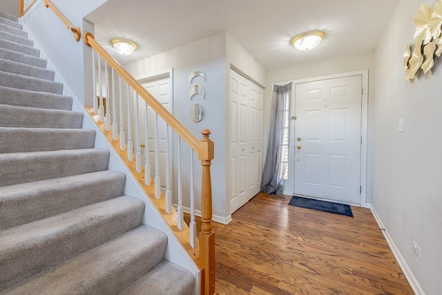 2012 Juniper Ct Unit 2012, Glendale Heights, IL 60139 - entrance foyer featuring wood finished floors and stairs