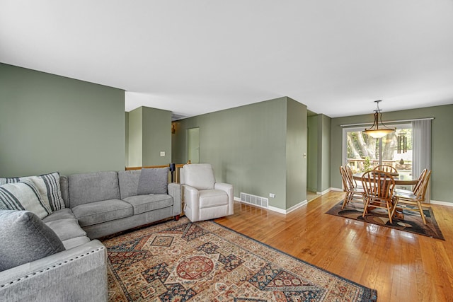 1306 Monroe St, Lake In The Hills, IL 60156 - living room with hardwood / wood-style flooring