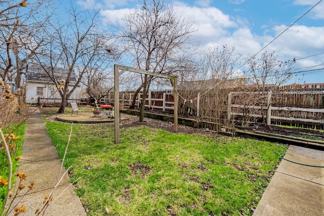 1621 N Central Park Ave, Chicago, IL 60647 - view of yard with a playground