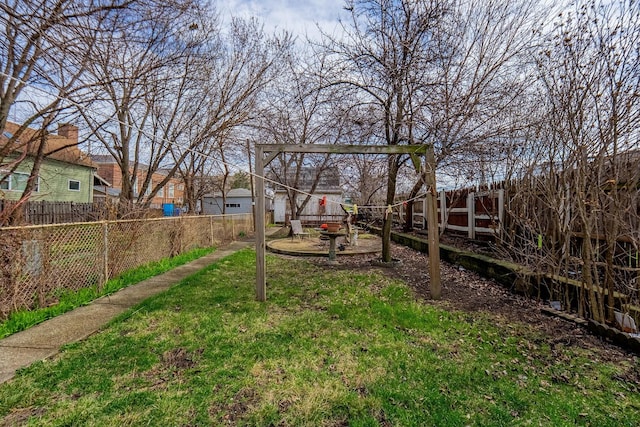 1621 N Central Park Ave, Chicago, IL 60647 - view of fenced backyard