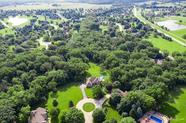 23 Colony Ct, Yorkville, IL 60560 - drone / aerial view of a large body of water