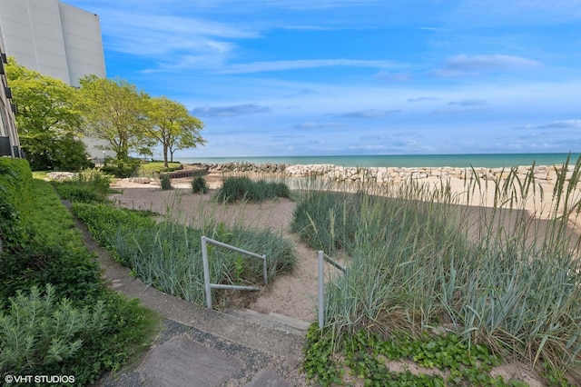 1440 Sheridan Rd Unit 101, Wilmette, IL 60091 - water view featuring local beach