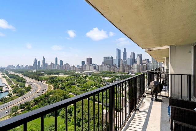 400 E Randolph St Unit 2603, Chicago, IL 60601 - balcony with a view of skyline