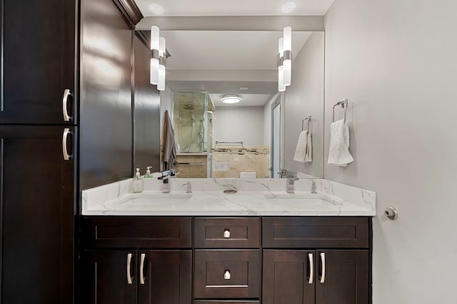 400 E Randolph St Unit 2603, Chicago, IL 60601 - full bathroom featuring double vanity
