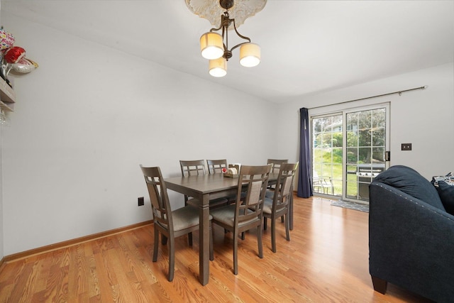 1484 Joshel Ct, Geneva, IL 60134 - dining room featuring a chandelier and light wood-type flooring
