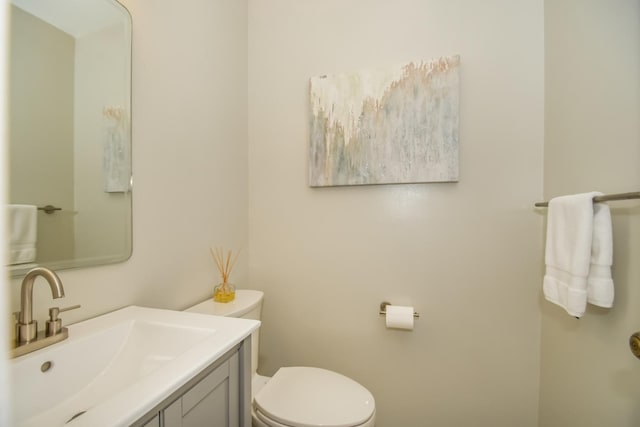27W415 Providence Ln Unit 103, Winfield, IL 60190 - half bath featuring toilet and vanity